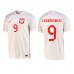 Polen Robert Lewandowski #9 Hemma matchtröja VM 2022 Kortärmad Billigt